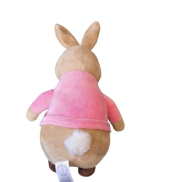 Flopsy Beatrix Potter Peter Rabbit Plush Pink Vest 10" - Picture 2 of 4
